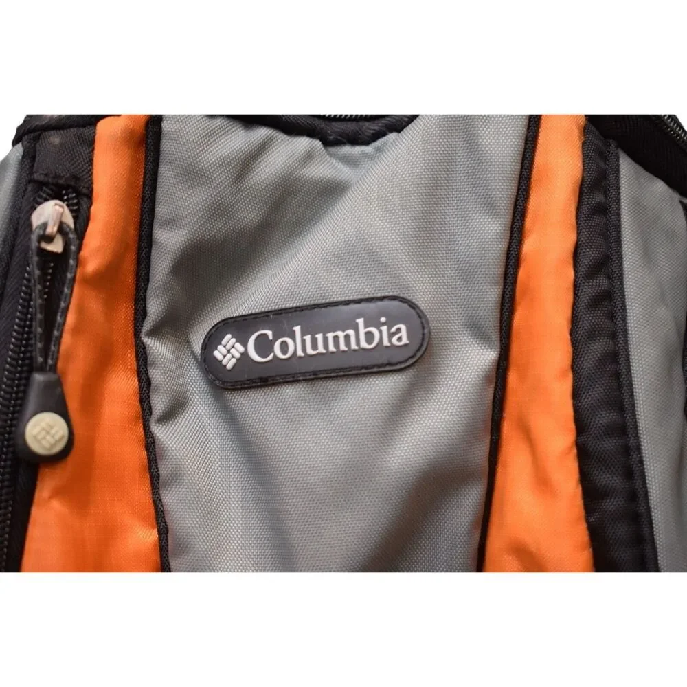 Columbia Diaper Backpack Trekster Gray &‎ Orange